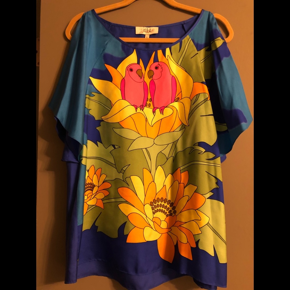Tibi Silk Blouse